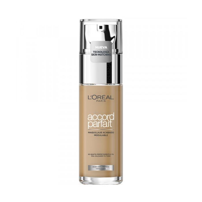 Тональная основа Accord Parfait Base de Maquillaje Acabado Natural L'Oréal París, 7D
Тональная основа Accord Parfait Base de Maquillaje Acabado Natural L'Oréal París, 7D