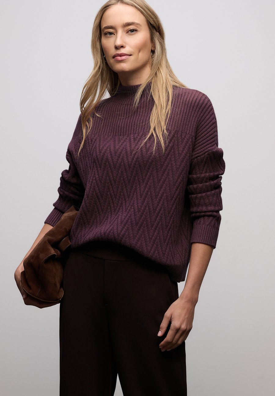Джемпер Street One MIT STRUKTURMIX, Rot/Berry
Джемпер Street One MIT STRUKTURMIX, Rot/Berry