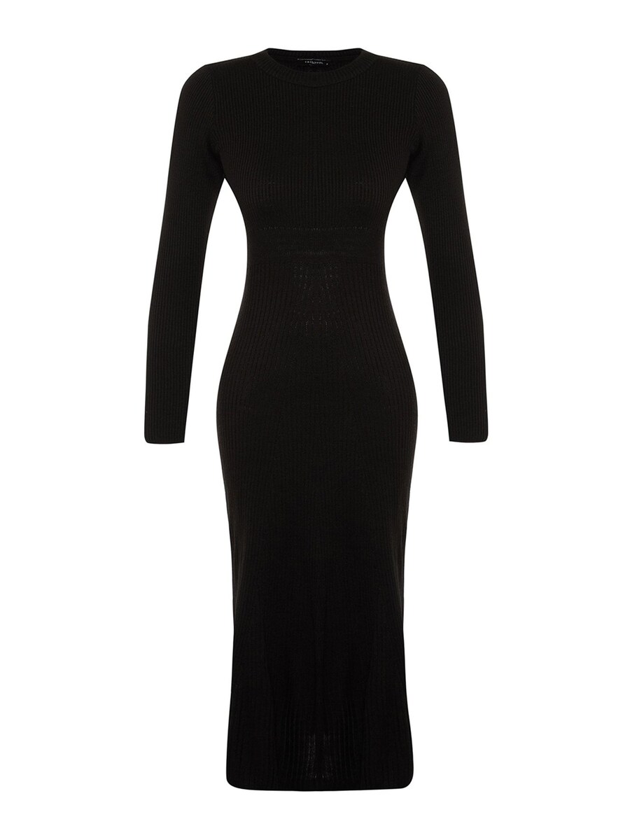 Вязаное платье Trendyol, черный
Вязаное платье Trendyol, черный