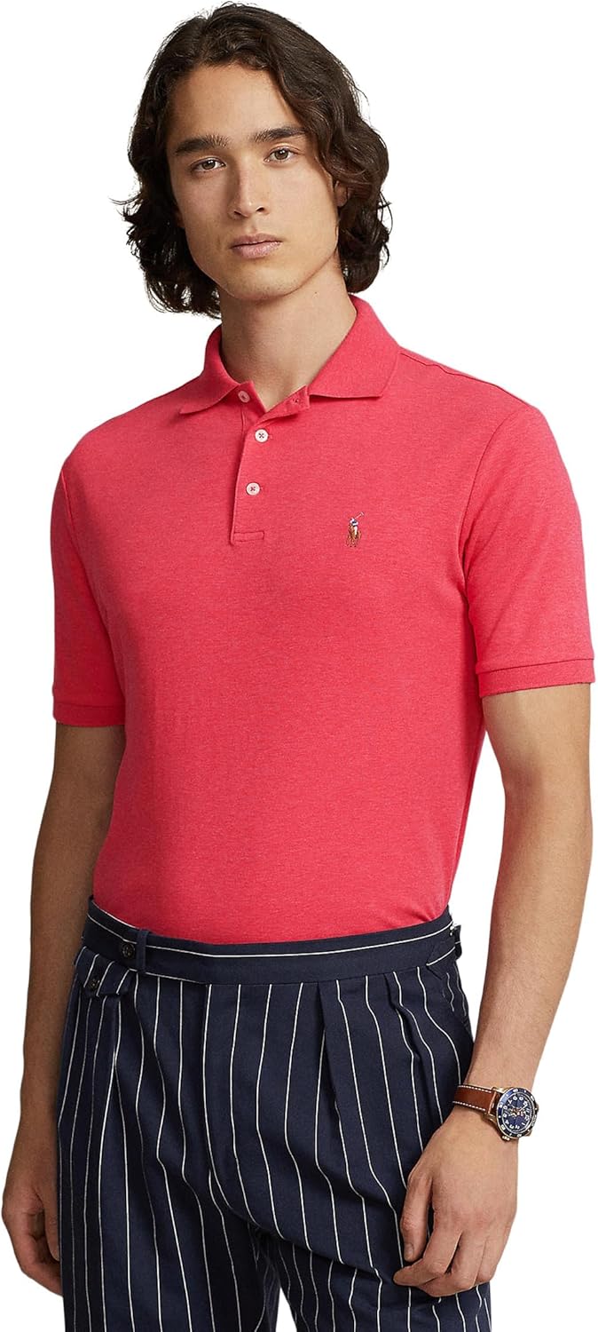 Футболка-поло POLO RALPH LAUREN, классический крой, мягкий хлопок, Rosette Heather, Розовый, Футболка-поло POLO RALPH LAUREN, классический крой, мягкий хлопок, Rosette Heather
Футболка-поло POLO RALPH LAUREN, классический крой, мягкий хлопок, Rosette Heather, Розовый, Футболка-поло POLO RALPH LAUREN, классический крой, мягкий хлопок, Rosette Heather