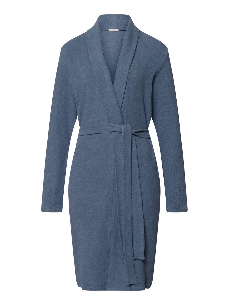 Короткий халат Hanro Easy Wear, синий
Короткий халат Hanro Easy Wear, синий