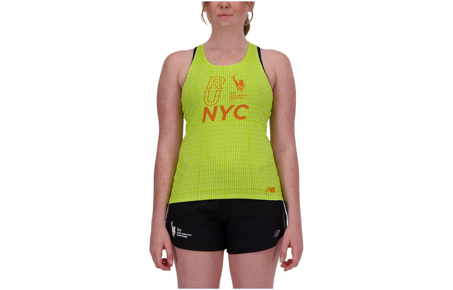 Жилет женский зеленый New Balance 
Жилет женский зеленый New Balance