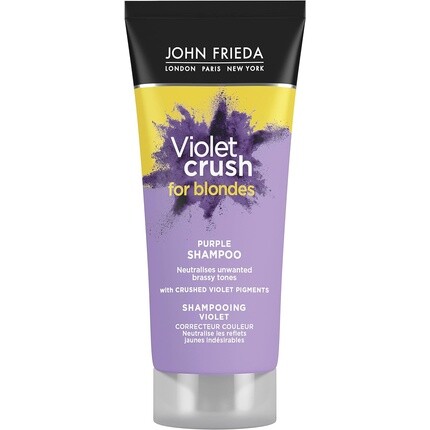 John Frieda Violet Crush Purple Шампунь 75мл Фиолетовый тонирующий для светлых волос
John Frieda Violet Crush Purple Шампунь 75мл Фиолетовый тонирующий для светлых волос