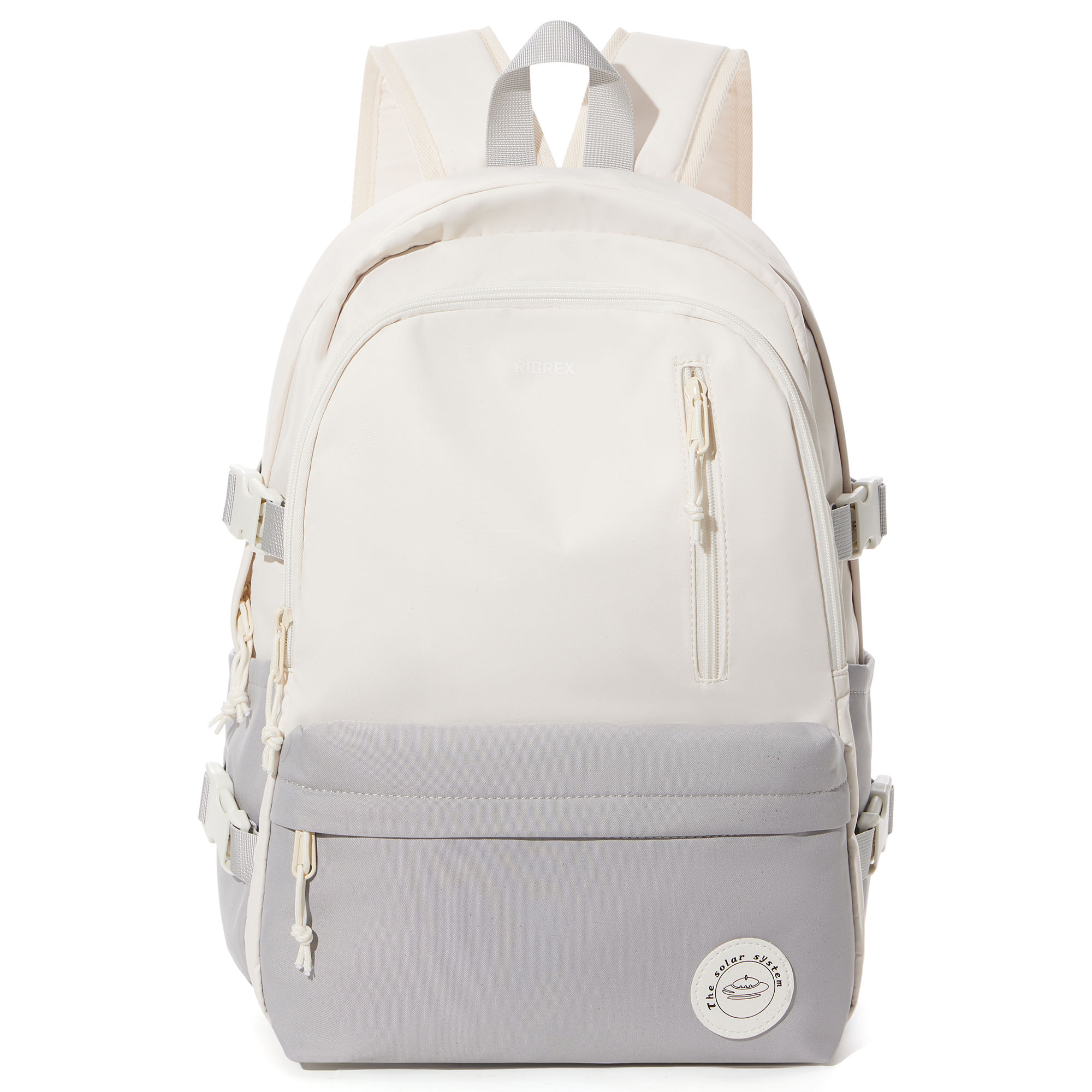 RIOREX Тканевый рюкзак для ноутбука унисекс черно-серый белый, Gray White
RIOREX Тканевый рюкзак для ноутбука унисекс черно-серый белый, Gray White