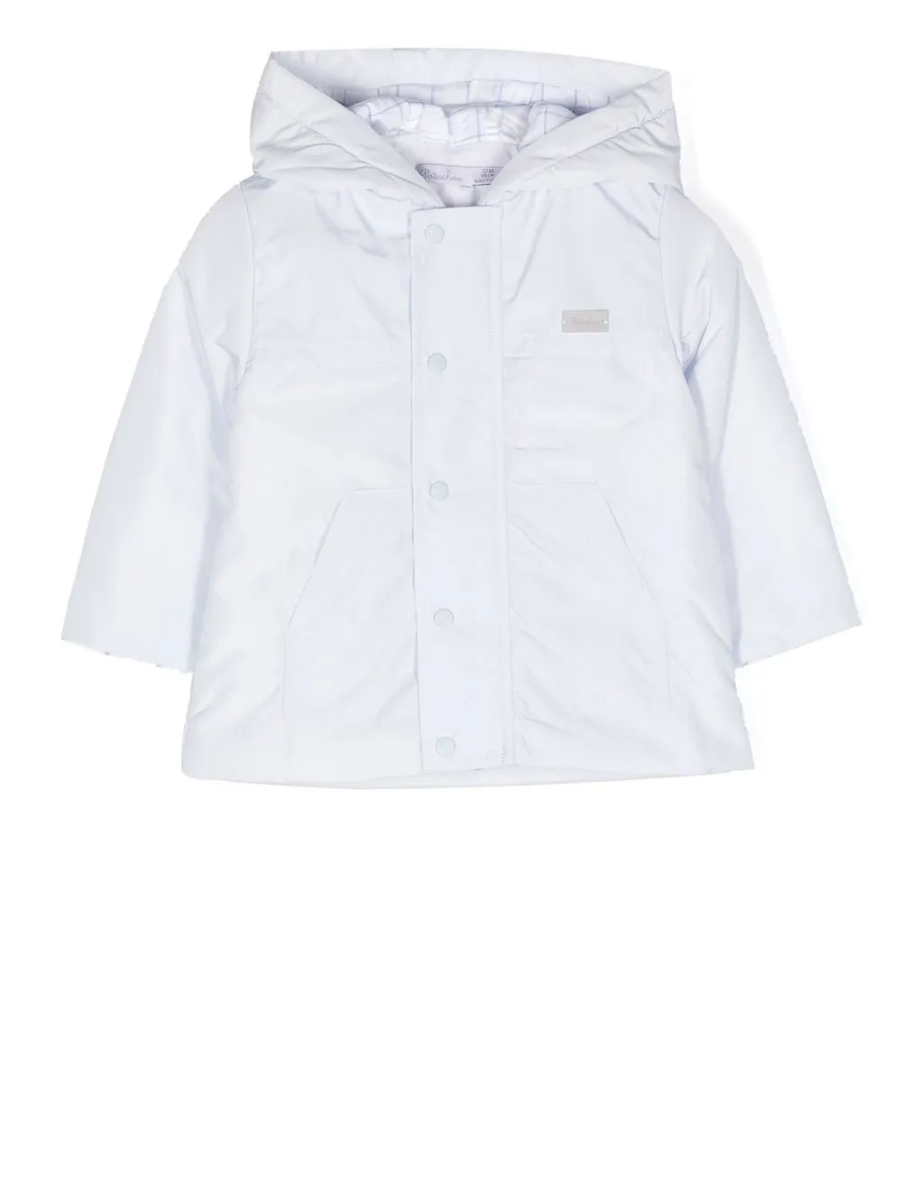 Куртка с капюшоном и нашивкой-логотипом Patachou, синий 
Куртка с капюшоном и нашивкой-логотипом Patachou, синий