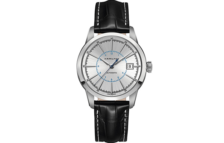 Hamilton Часы Men's Watch, White Dial Black Strap
Hamilton Часы Men's Watch, White Dial Black Strap