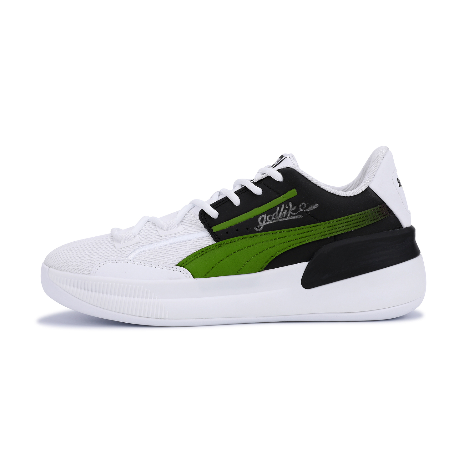 PUMA Мужские баскетбольные кроссовки Clyde Hardwood Abrasion Resistant Coverage Low top черный зеленый
PUMA Мужские баскетбольные кроссовки Clyde Hardwood Abrasion Resistant Coverage Low top черный зеленый