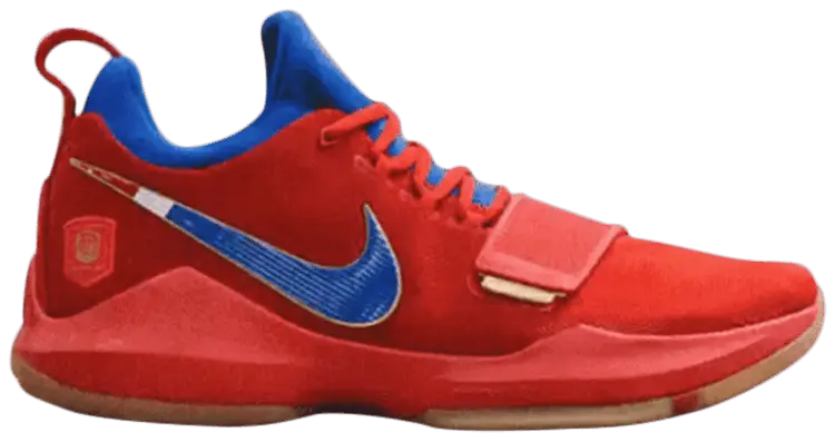 Кроссовки Nike PG 1 'EYBL Academy' PE, красный
Кроссовки Nike PG 1 'EYBL Academy' PE, красный