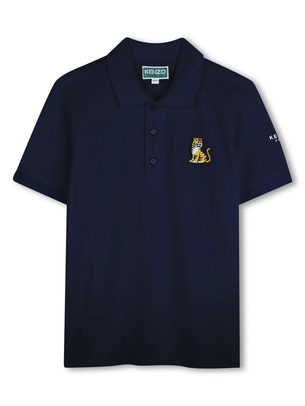 Рубашка поло с вышитым логотипом Kenzo Kids, синий
Рубашка поло с вышитым логотипом Kenzo Kids, синий