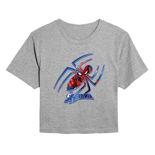 Футболка Juniors' Spider-Man cropped Marvel, Heather Gray
Футболка Juniors' Spider-Man cropped Marvel, Heather Gray
