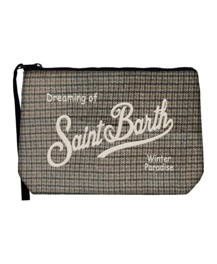 Фланелевая сумка-клатч А-силуэта Mc2 Saint Barth, коричневый
Фланелевая сумка-клатч А-силуэта Mc2 Saint Barth, коричневый