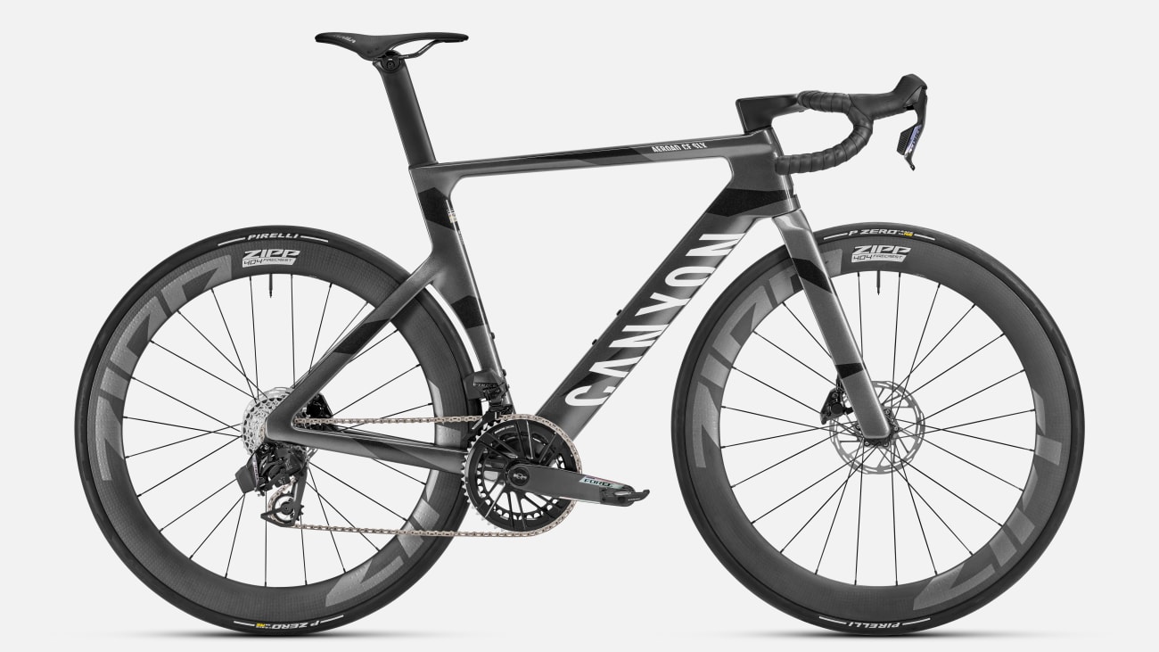 Шоссейный велосипед Aeroad CF SLX 8 AXS SPEED Canyon, Kaze
Шоссейный велосипед Aeroad CF SLX 8 AXS SPEED Canyon, Kaze