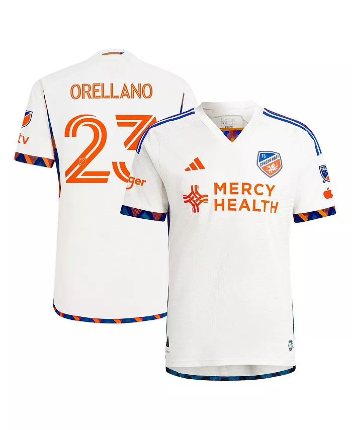 Мужская футболка Luca Orellano White FC Cincinnati 2024 the Canvas Kit Authentic Player Jersey adidas
Мужская футболка Luca Orellano White FC Cincinnati 2024 the Canvas Kit Authentic Player Jersey adidas