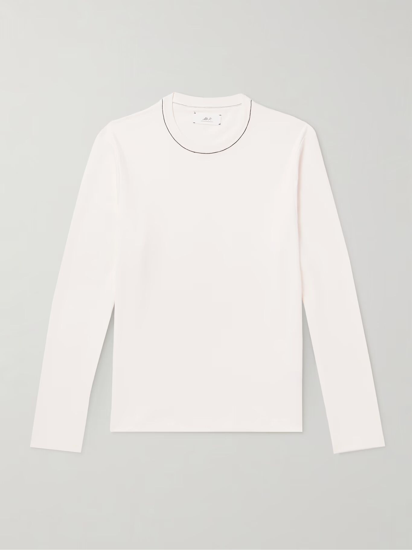 Футболка из хлопкового джерси MR P., белый
Футболка из хлопкового джерси MR P., белый