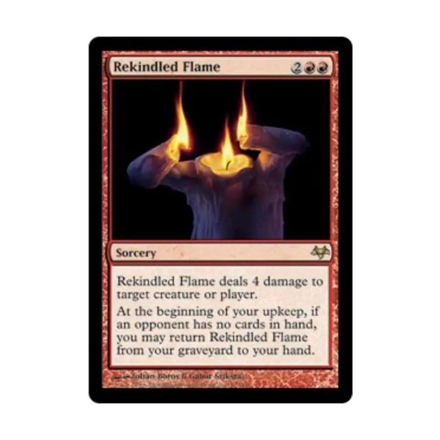 CCG Возрожденное пламя (клавиша R), MTG - Eventide
CCG Возрожденное пламя (клавиша R), MTG - Eventide