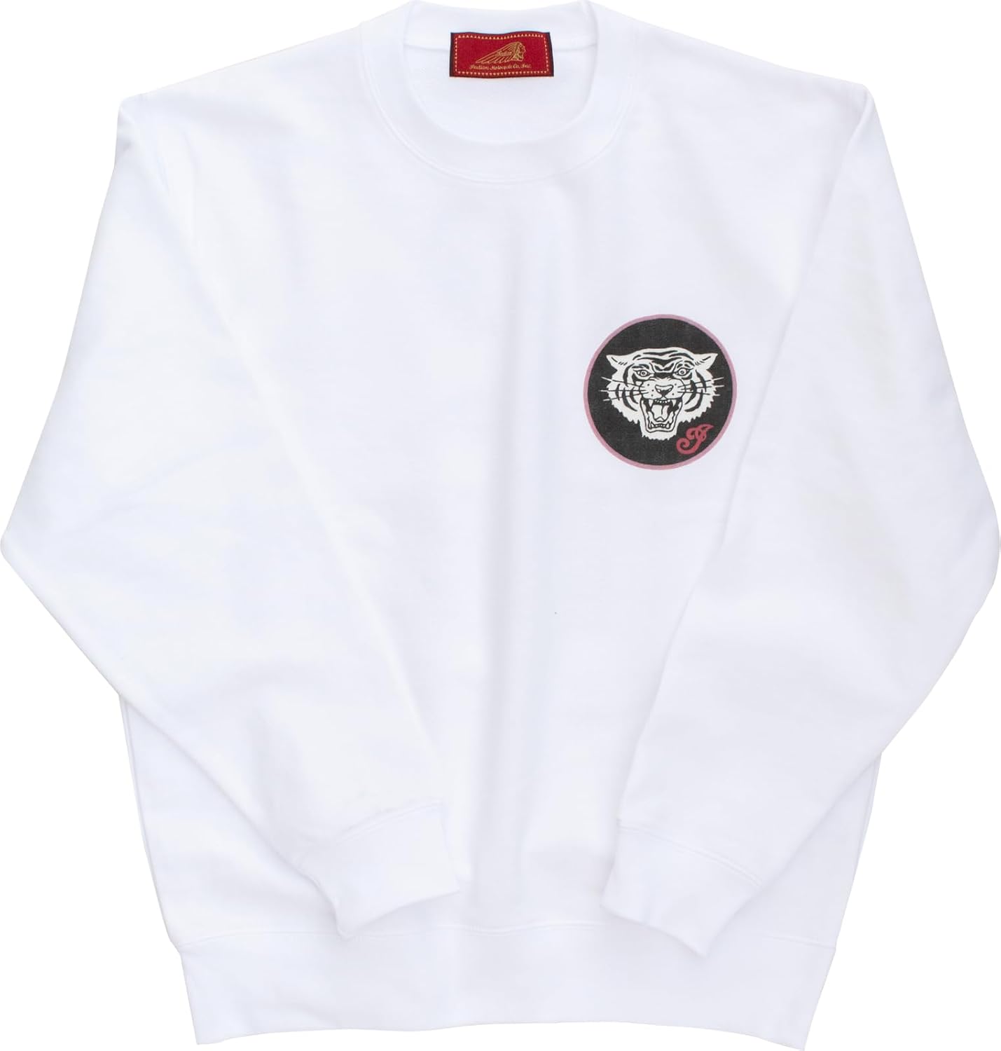 Индийская толстовка с круглым вырезом и принтом в виде эмблемы Indian, белый
Индийская толстовка с круглым вырезом и принтом в виде эмблемы Indian, белый