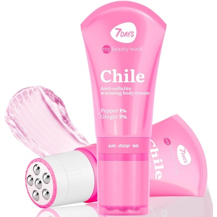 7Days Strong Anti-Cellulite Cream Разогревающий крем для тела с натуральными экстрактами ЧИЛИ 130 мл
7Days Strong Anti-Cellulite Cream Разогревающий крем для тела с натуральными экстрактами ЧИЛИ 130 мл