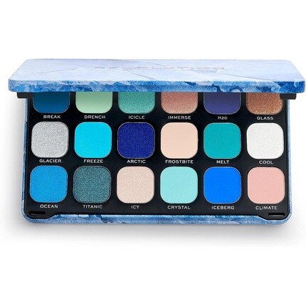 Makeup Revolution Forever Flawless Палетка теней для век Ice 18 оттенков 19.8G, Revolution Beauty
Makeup Revolution Forever Flawless Палетка теней для век Ice 18 оттенков 19.8G, Revolution Beauty