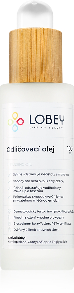 Масло для снятия макияжа с кожи Lobey, 100 мл
Масло для снятия макияжа с кожи Lobey, 100 мл