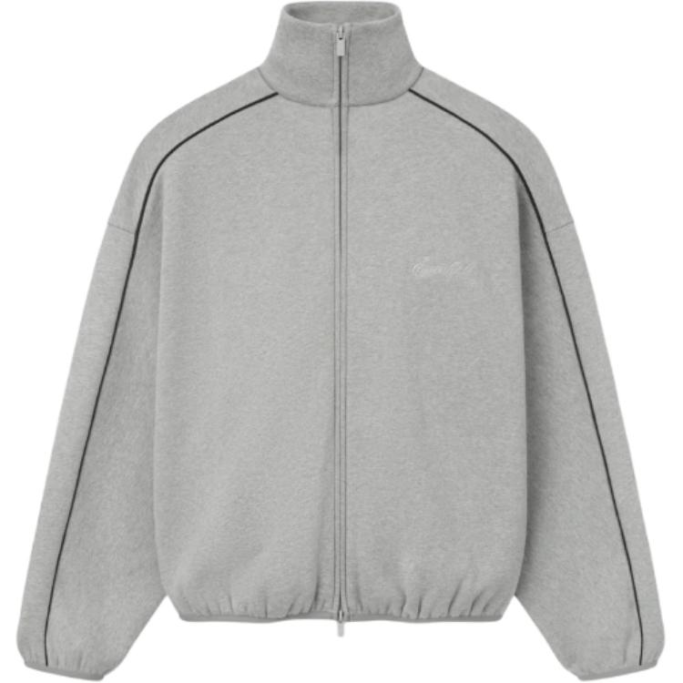 Толстовка с молнией и вышитым логотипом Fear Of God Essentials, серый
Толстовка с молнией и вышитым логотипом Fear Of God Essentials, серый