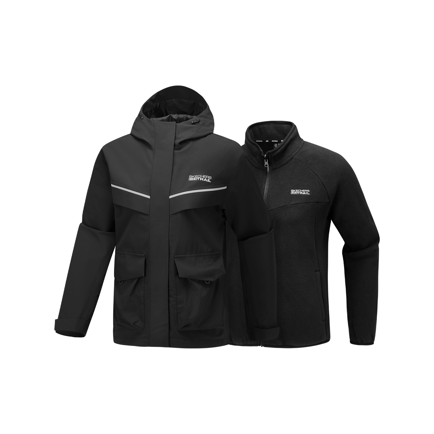 Skechers Горная ветровка женская водонепроницаемая ветрозащитная дышащая, Carbon Black-0018
Skechers Горная ветровка женская водонепроницаемая ветрозащитная дышащая, Carbon Black-0018