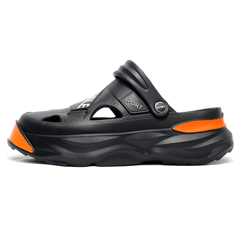 NANJIREN Клоги мужские черно-оранжевые, цвет Black Orange
NANJIREN Клоги мужские черно-оранжевые, цвет Black Orange
