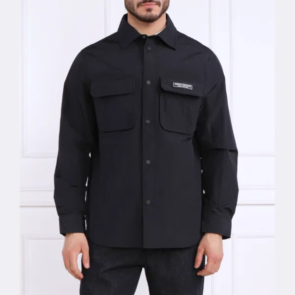 Рубашка стандартного кроя Armani Exchange, синий
Рубашка стандартного кроя Armani Exchange, синий