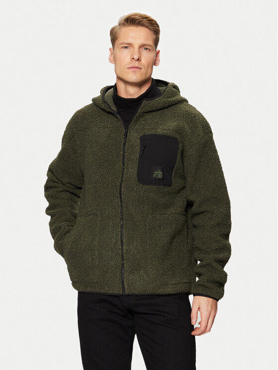 Флисовая куртка стандартного кроя 4F, хаки
Флисовая куртка стандартного кроя 4F, хаки