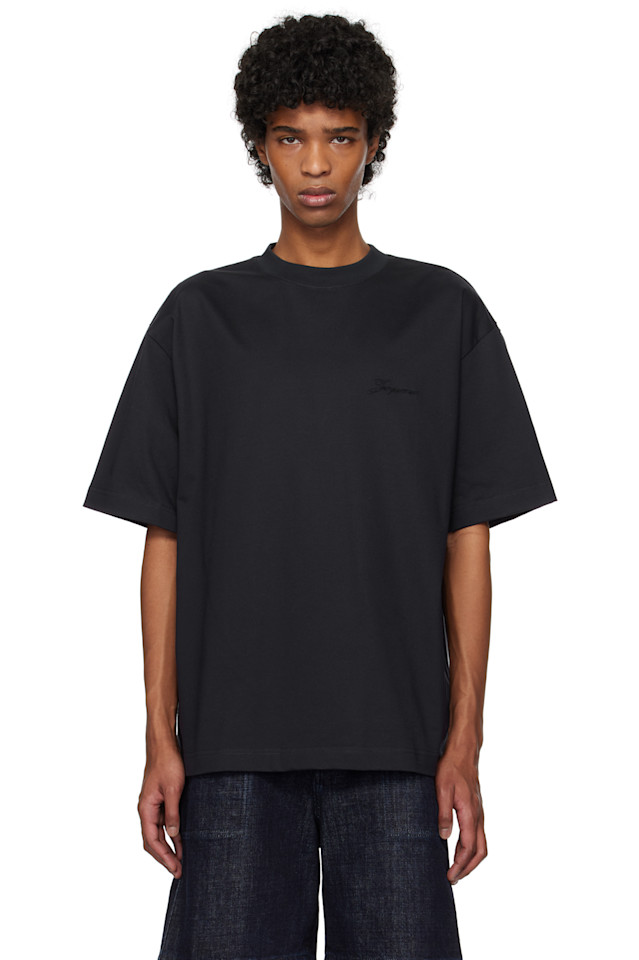 Футболка Haltères Jacquemus, синий
Футболка Haltères Jacquemus, синий