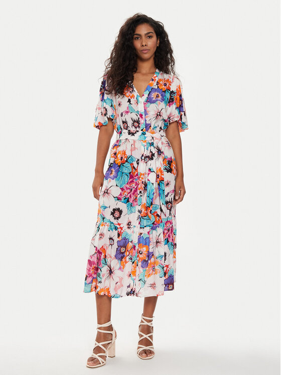 Платье-рубашка regular fit MA4412 T3819 Liu Jo, мультиколор
Платье-рубашка regular fit MA4412 T3819 Liu Jo, мультиколор