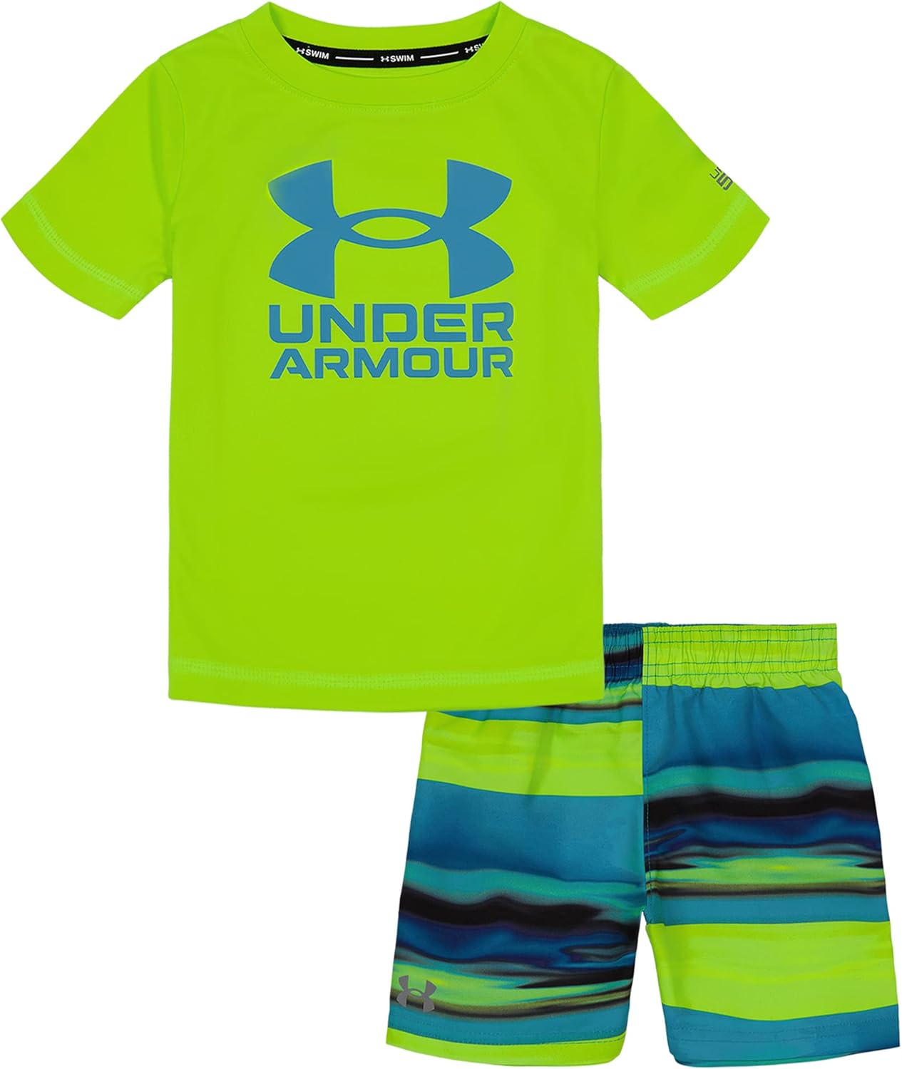 Under Armour Boys Ua Volley Set, Lime Surge Stripe
Under Armour Boys Ua Volley Set, Lime Surge Stripe