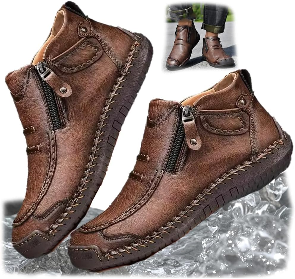 Мужская водонепроницаемая ортопедическая обувь, модная винтажная легкая обувь без шнурков, плоские лоферы, обувь для путешествий и отдыха на природе Generic, коричневый
Мужская водонепроницаемая ортопедическая обувь, модная винтажная легкая обувь без шнурков, плоские лоферы, обувь для путешествий и отдыха на природе Generic, коричневый