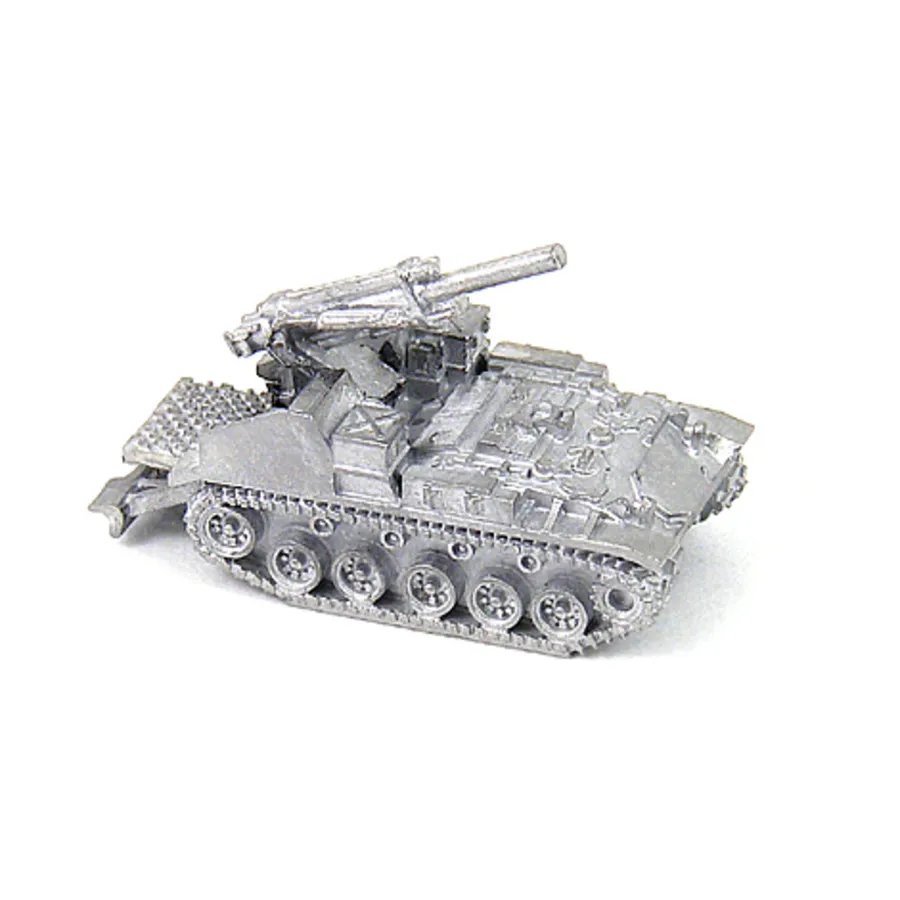 Моторный лафет 155-мм гаубицы M41, Modern Micro Armour - United States - Tanks and Armored Cars (1:285)
Моторный лафет 155-мм гаубицы M41, Modern Micro Armour - United States - Tanks and Armored Cars (1:285)