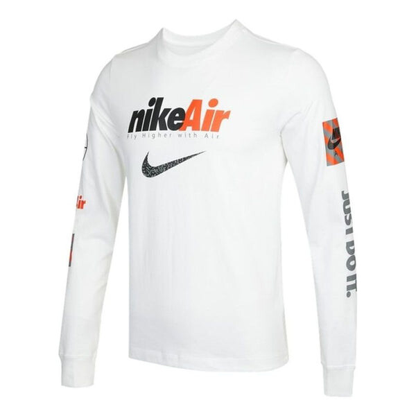Футболка воздушные с логотипом печать спортивные дышащие длинные рукава Nike, белый
Футболка воздушные с логотипом печать спортивные дышащие длинные рукава Nike, белый