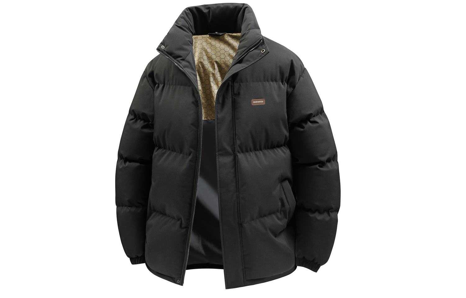 ПППуховик Unisex с капюшоном утепленный стеганый WARRIOR, 黑色【立领/强推加厚款】
ПППуховик Unisex с капюшоном утепленный стеганый WARRIOR, 黑色【立领/强推加厚款】