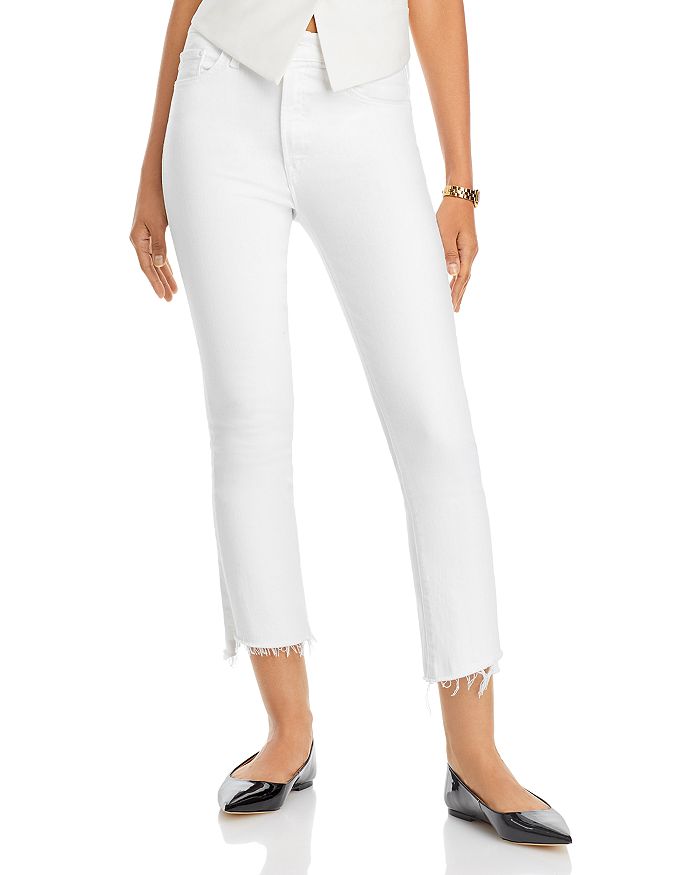 Джинсы Insider High Rise Crop Step Fray Bootcut в цвете Fairest Of They All MOTHER, белый
Джинсы Insider High Rise Crop Step Fray Bootcut в цвете Fairest Of They All MOTHER, белый