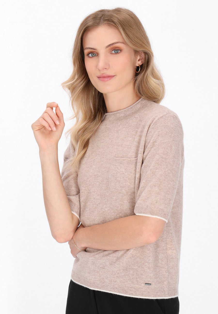 Футболка DreiMaster Basic T-shirt, Stone Melange/Beige
Футболка DreiMaster Basic T-shirt, Stone Melange/Beige