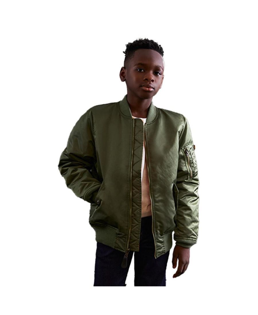 Детская куртка Ma-1 для малышей и подростков Alpha Industries, Sage
Детская куртка Ma-1 для малышей и подростков Alpha Industries, Sage