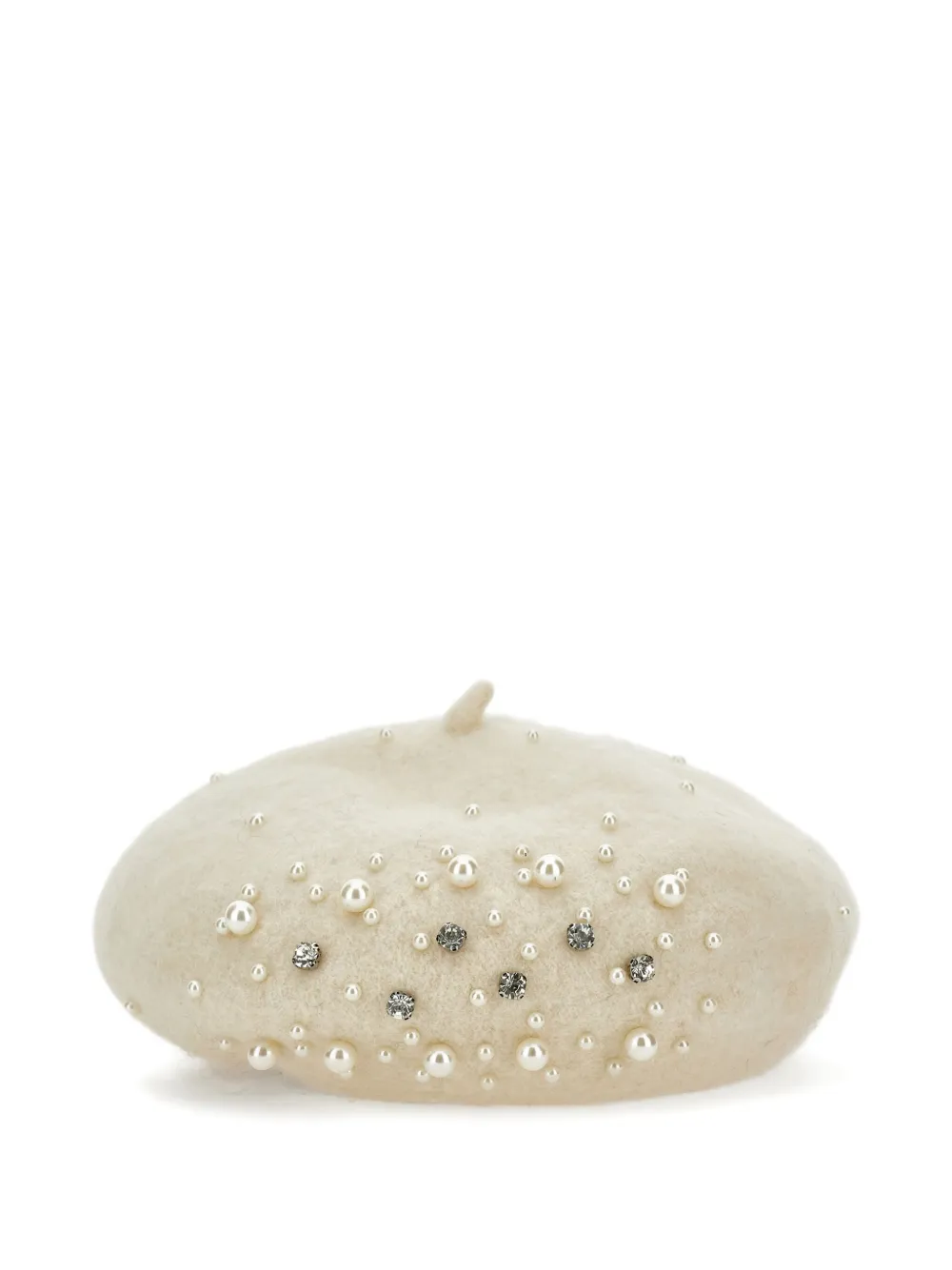 Берет с кристаллами Monnalisa, белый
Берет с кристаллами Monnalisa, белый