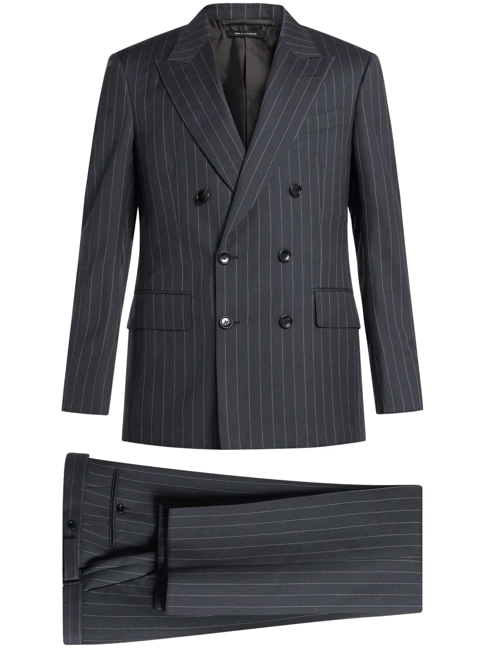 Костюм в тонкую полоску TOM FORD, серый
Костюм в тонкую полоску TOM FORD, серый