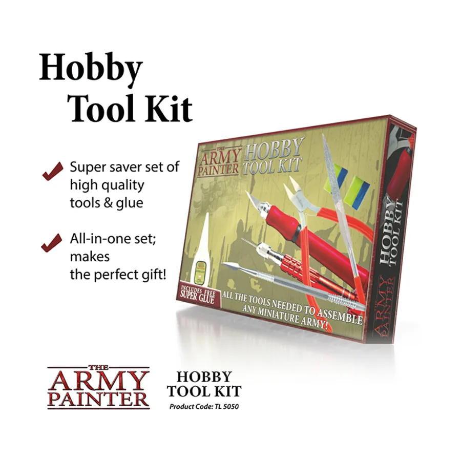 Набор инструментов для хобби (издание 2019 г.), Tools (The Army Painter)
Набор инструментов для хобби (издание 2019 г.), Tools (The Army Painter)