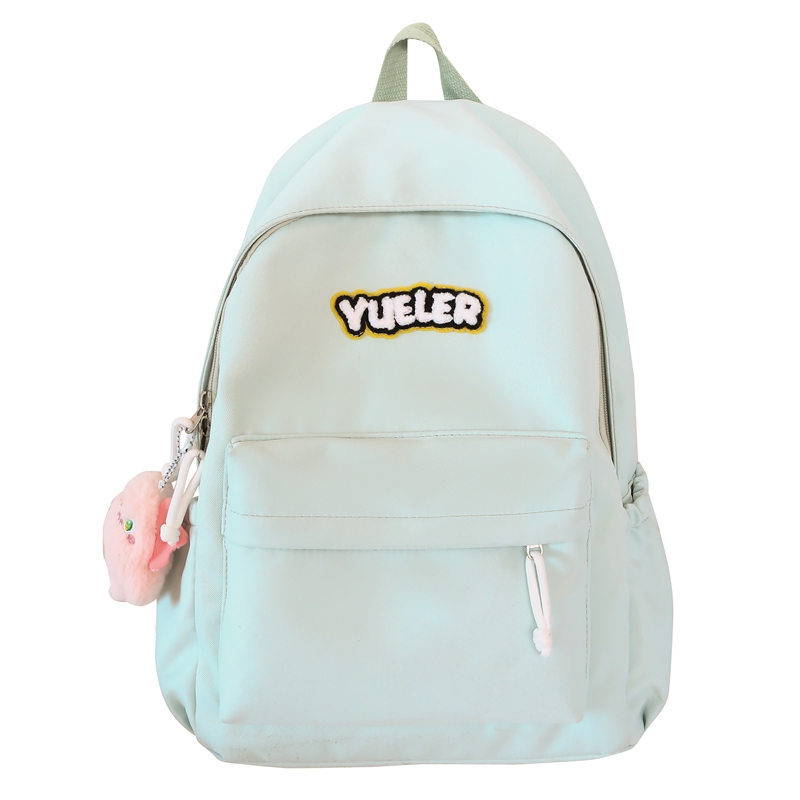 Нейлоновый рюкзак унисекс красный/зелёный/синий/белый/жёлтый/чёрный Deli Bear синий с подвеской
Нейлоновый рюкзак унисекс красный/зелёный/синий/белый/жёлтый/чёрный Deli Bear синий с подвеской