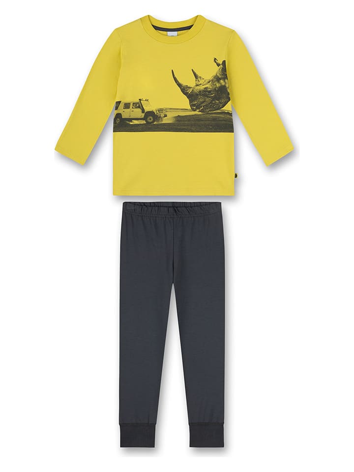 Sanetta Пижама антрацитово-желтого цвета
Sanetta Пижама антрацитово-желтого цвета