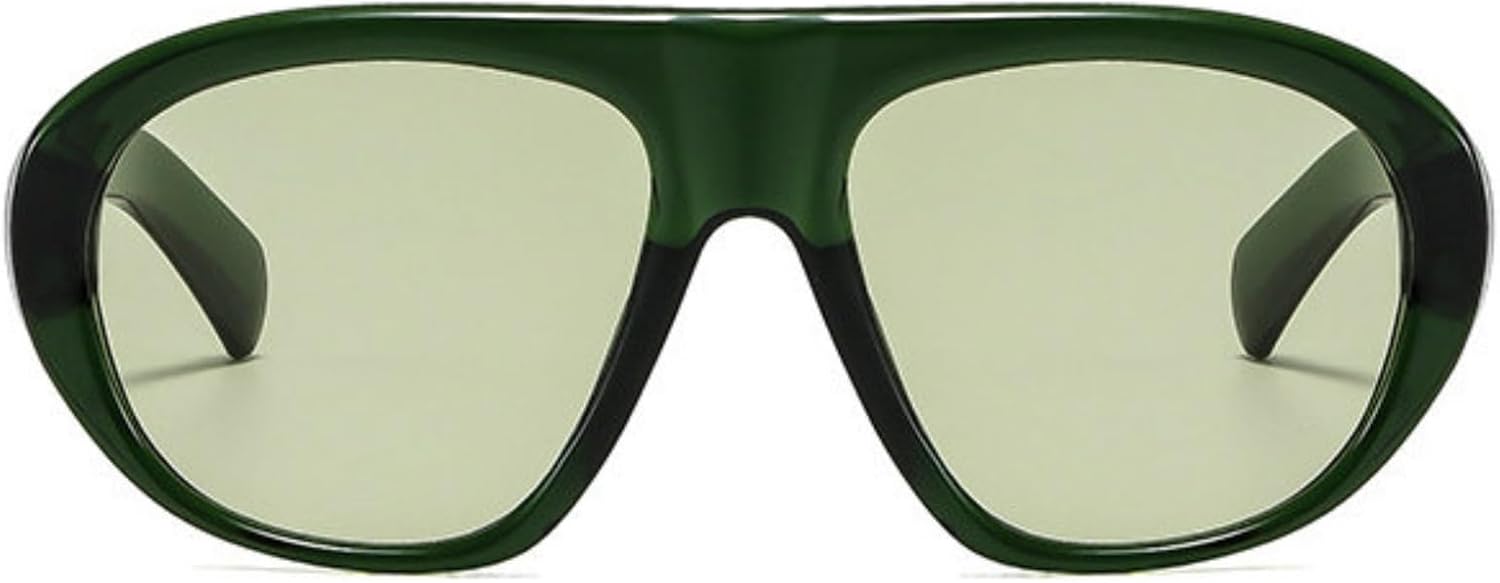 Willochra Модные солнцезащитные очки-пилот большого размера для женщин и мужчин, ретро, массивные, в стиле 70-х, с градиентным переходом цвета, защита от УФ-излучения UV400, овальные солнцезащитные очки для улицы, C5
Willochra Модные солнцезащитные очки-пилот большого размера для женщин и мужчин, ретро, массивные, в стиле 70-х, с градиентным переходом цвета, защита от УФ-излучения UV400, овальные солнцезащитные очки для улицы, C5