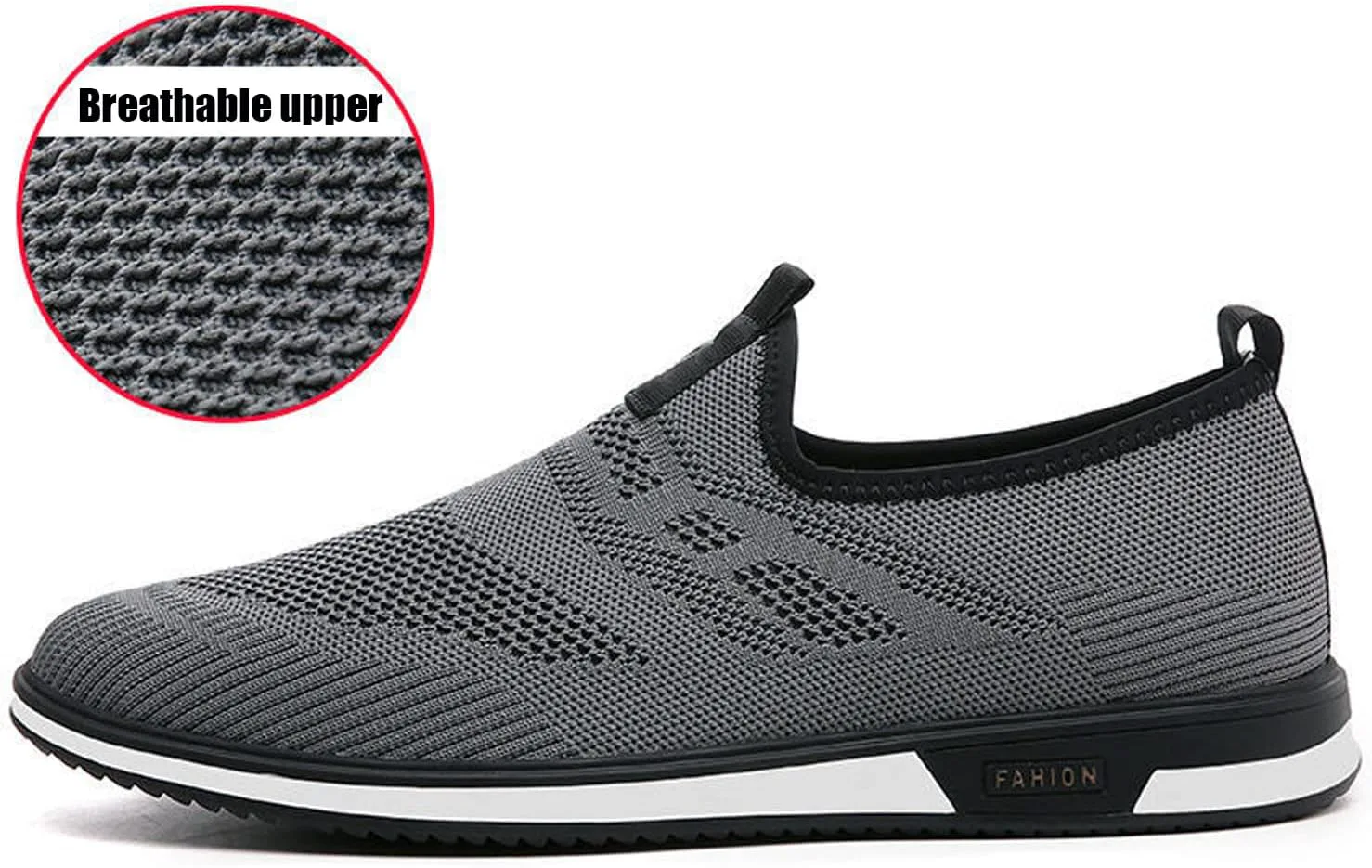 Мужские лоферы Cubicbee с сетчатым верхом, удобные для повседневной носки, дышащие, эластичные, плоские, для ходьбы и пляжа, легкие, противоскользящие, модные кроссовки, серый
Мужские лоферы Cubicbee с сетчатым верхом, удобные для повседневной носки, дышащие, эластичные, плоские, для ходьбы и пляжа, легкие, противоскользящие, модные кроссовки, серый