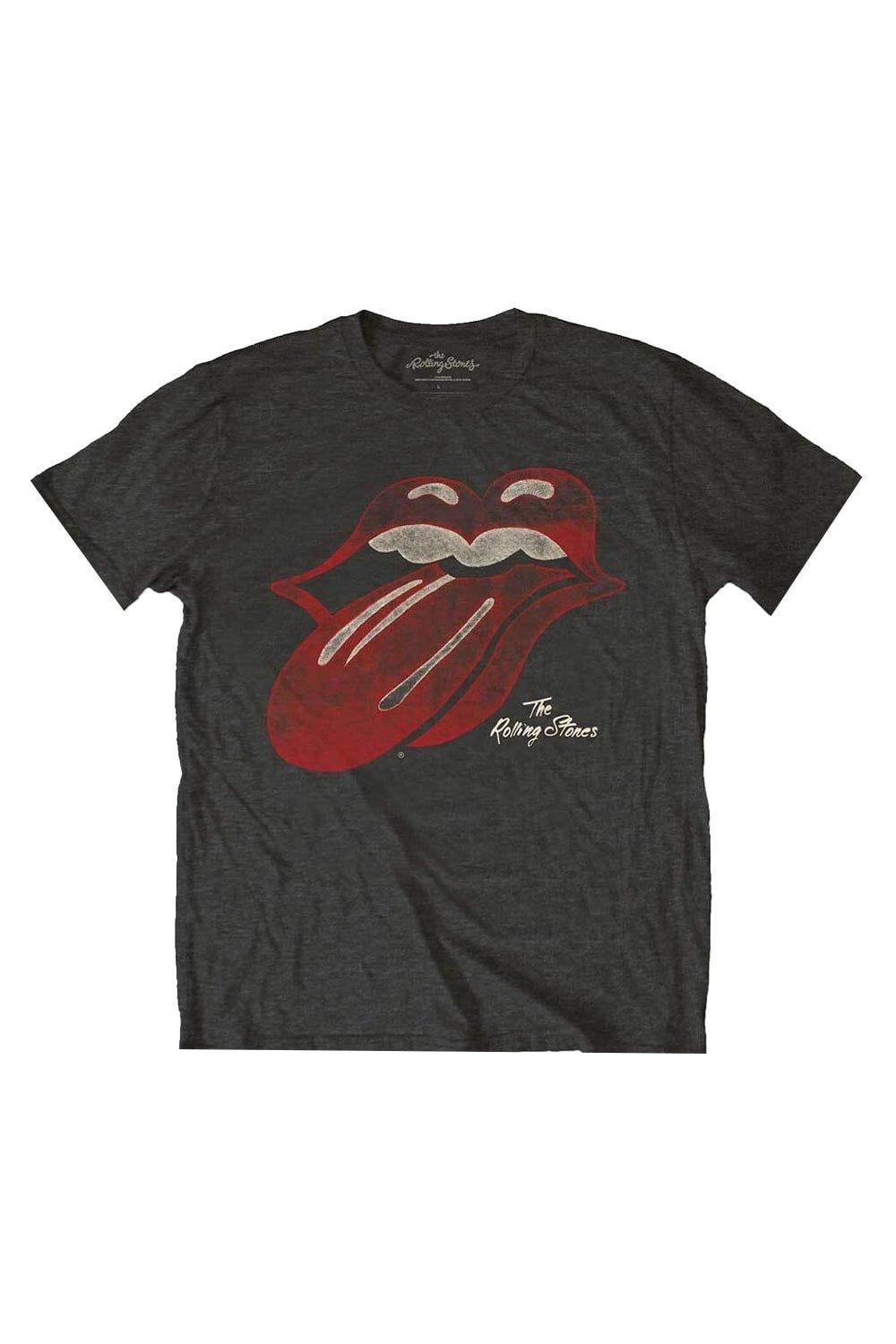 Футболка с винтажным логотипом The Rolling Stones, серый
Футболка с винтажным логотипом The Rolling Stones, серый