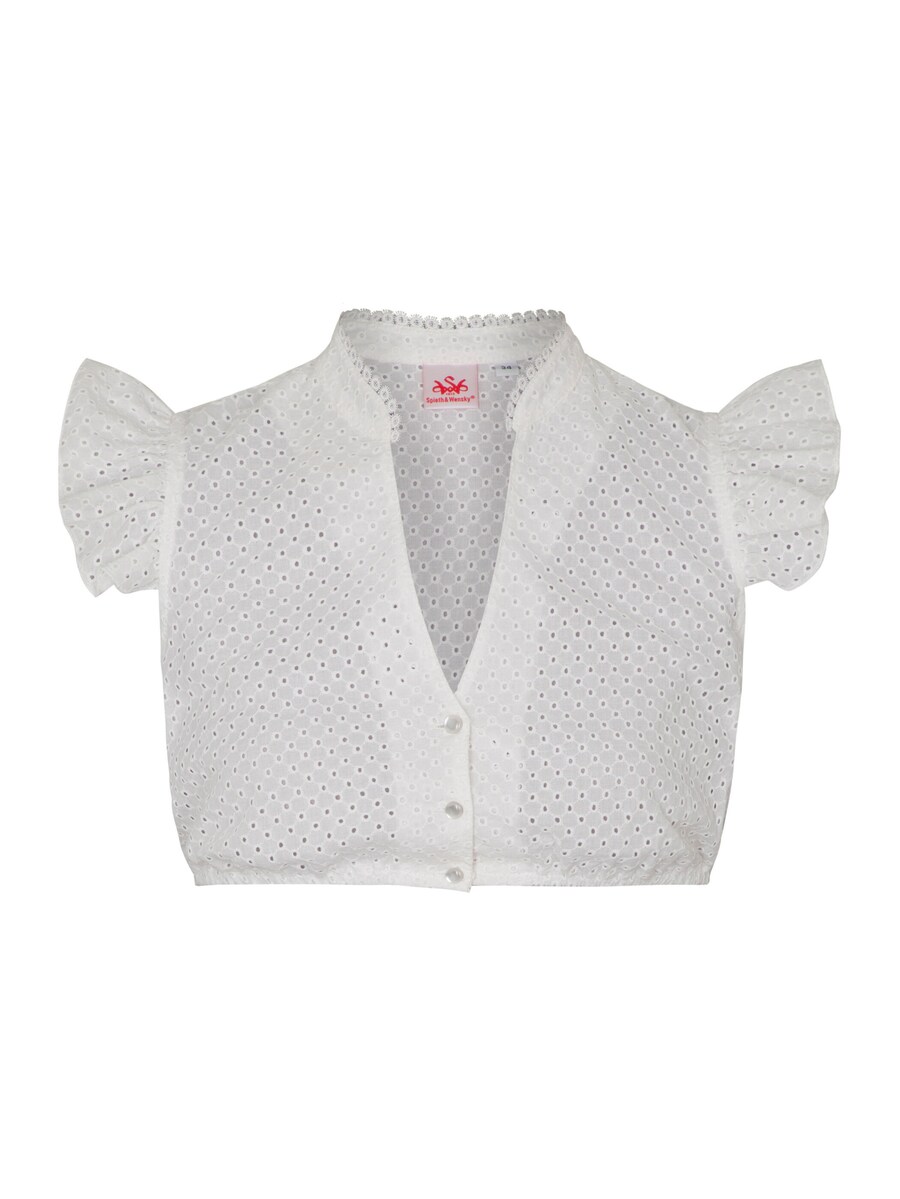 Традиционная блузка SPIETH & WENSKY Dirndlbluse Fesch, белый
Традиционная блузка SPIETH & WENSKY Dirndlbluse Fesch, белый