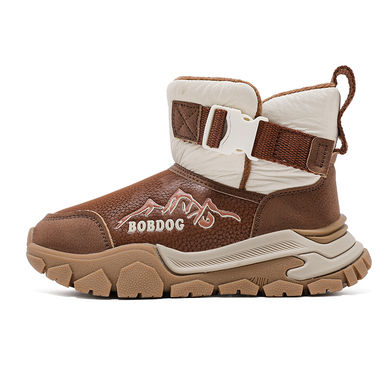 Противоскользящие, водонепроницаемые, высокие детские ботинки Balance BOBDOG, красный/бежевый/коричневый 
Противоскользящие, водонепроницаемые, высокие детские ботинки Balance BOBDOG, красный/бежевый/коричневый