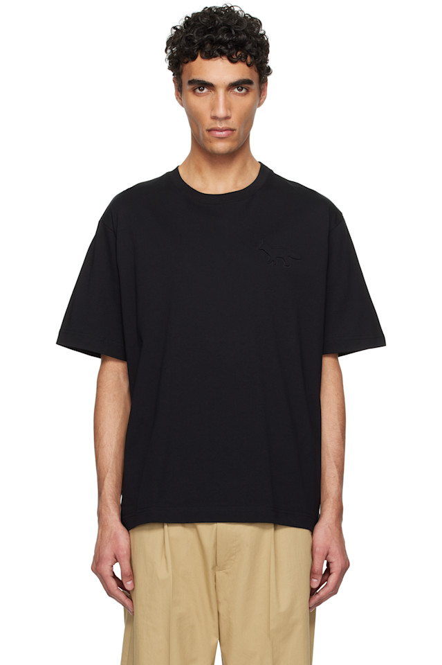 Футболка оверсайз с лисой и тиснением Maison Kitsuné, черный
Футболка оверсайз с лисой и тиснением Maison Kitsuné, черный