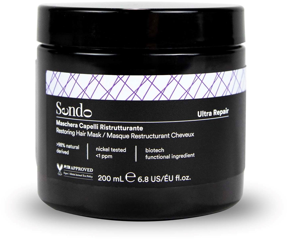 Ультра-Восстанавливающая восстанавливающая маска для волос Sendo, 200 мл
Ультра-Восстанавливающая восстанавливающая маска для волос Sendo, 200 мл